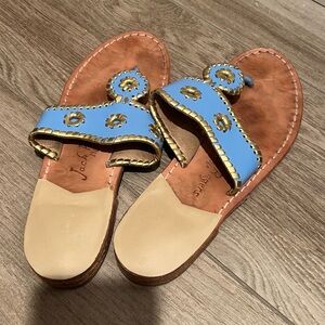 Jack Rodger’s sandals